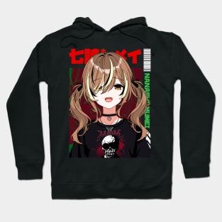 Nanashi Mumei Emo Twintail Hoodie